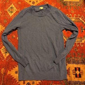 Blue jcrew sweater NEVER WORN